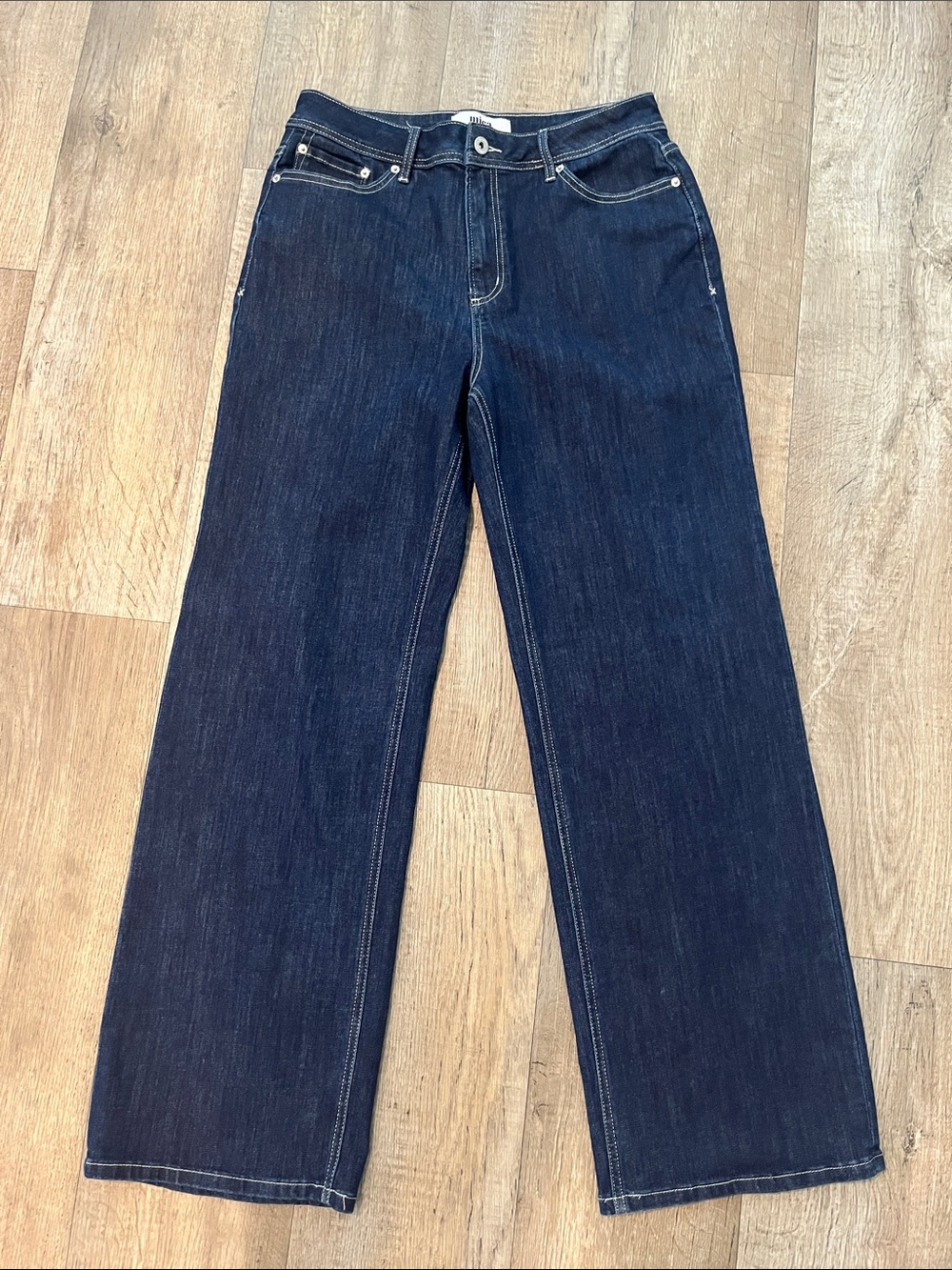 Mica Denim High Rise Straight Leg Loose Fit Jeans